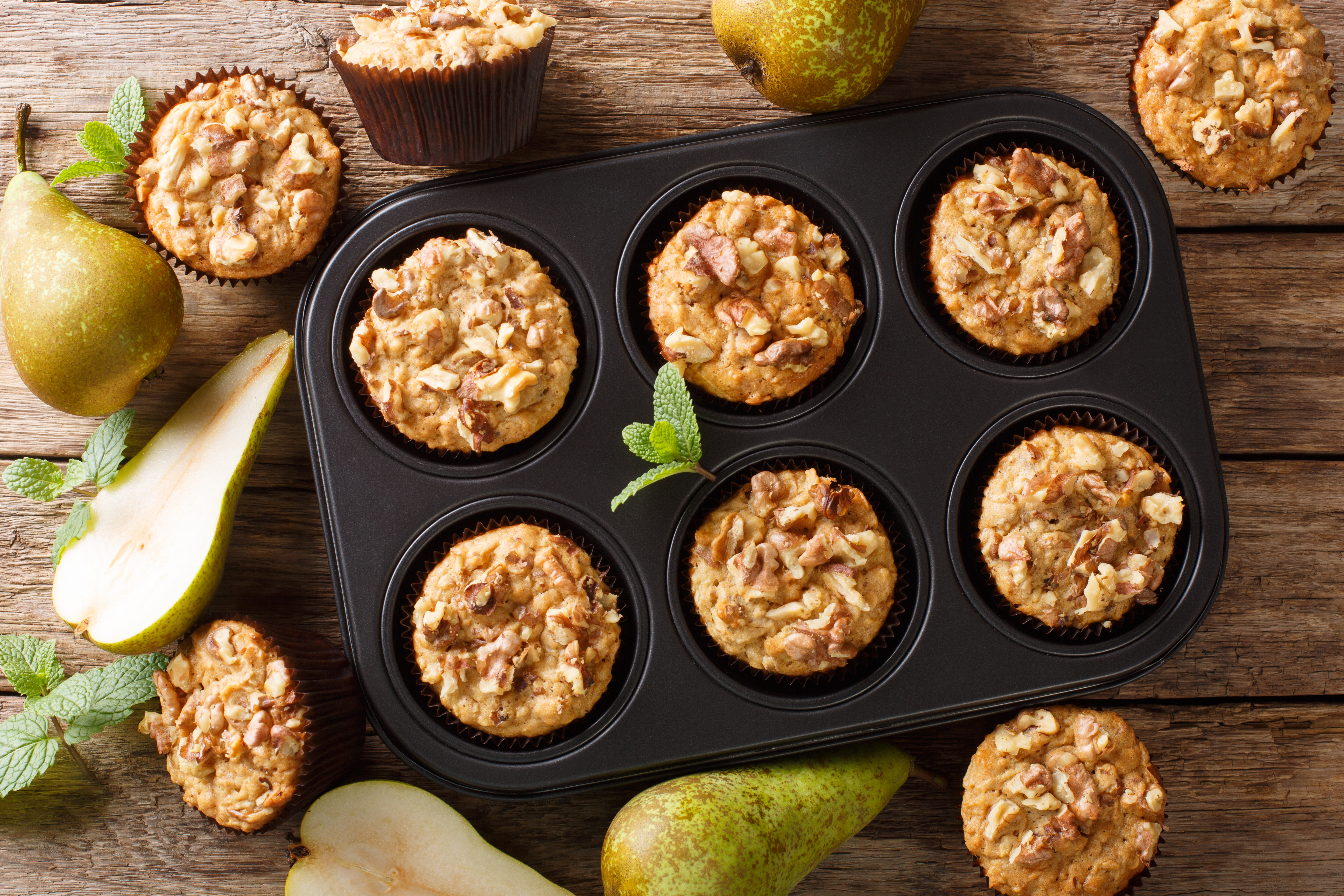 Frühstück mit Walnüssen